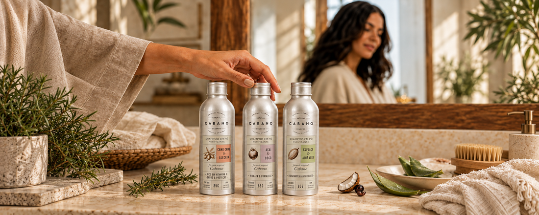 Qual shampoo em pó Cabano escolher para o seu cabelo?