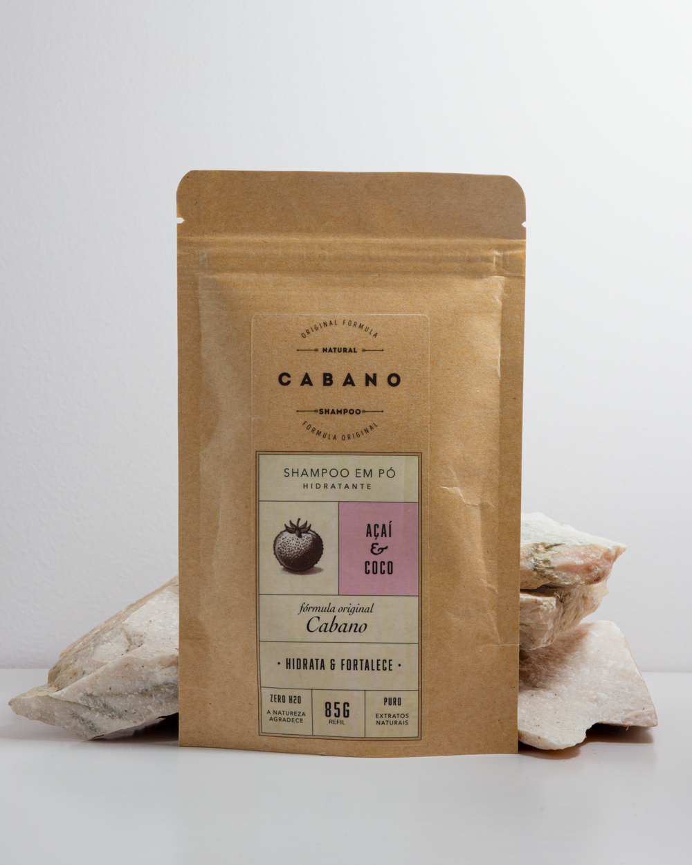 Refil Shampoo em Pó Açaí & Coco