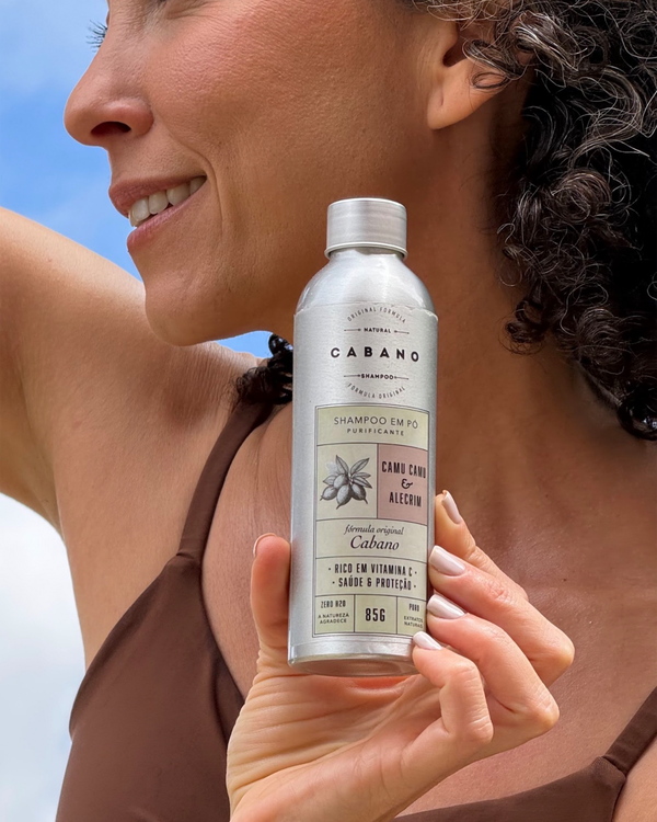 Shampoo em Pó Camu-Camu & Alecrim