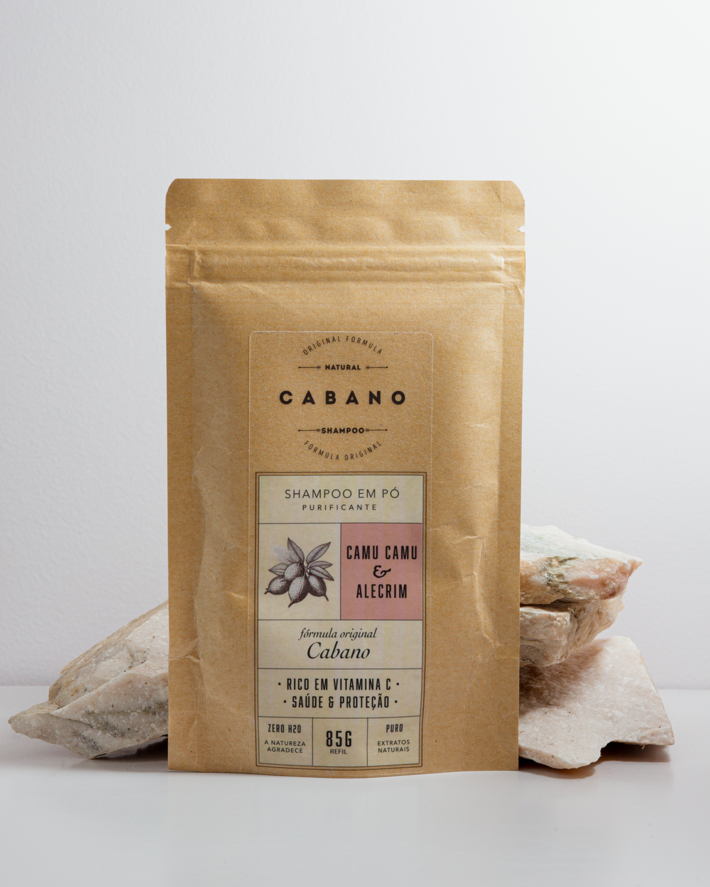 Refil Shampoo em Pó Camu-Camu & Alecrim