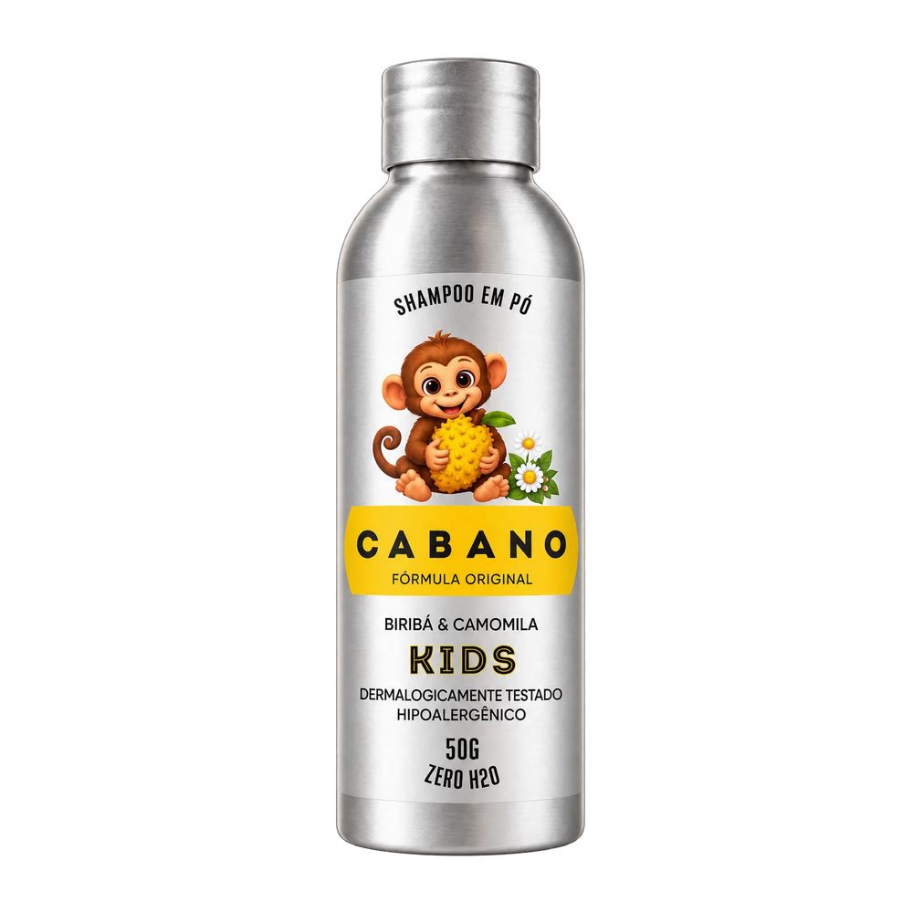 Shampoo em pó Kids Biribá & Camomila